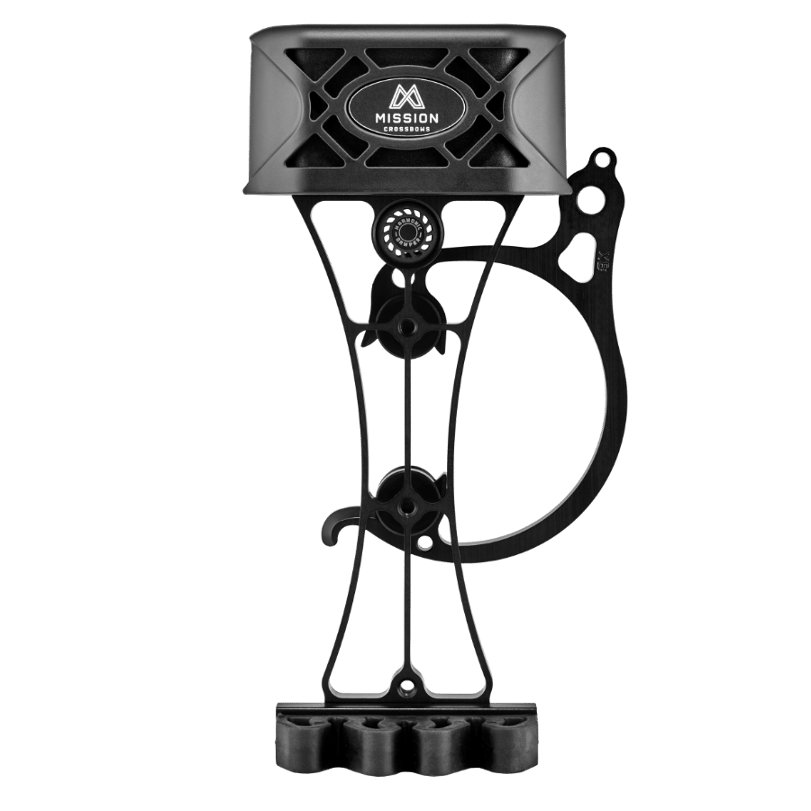 Mathews Concave Quiver Washer For Bow Mounting - Black Aluminum